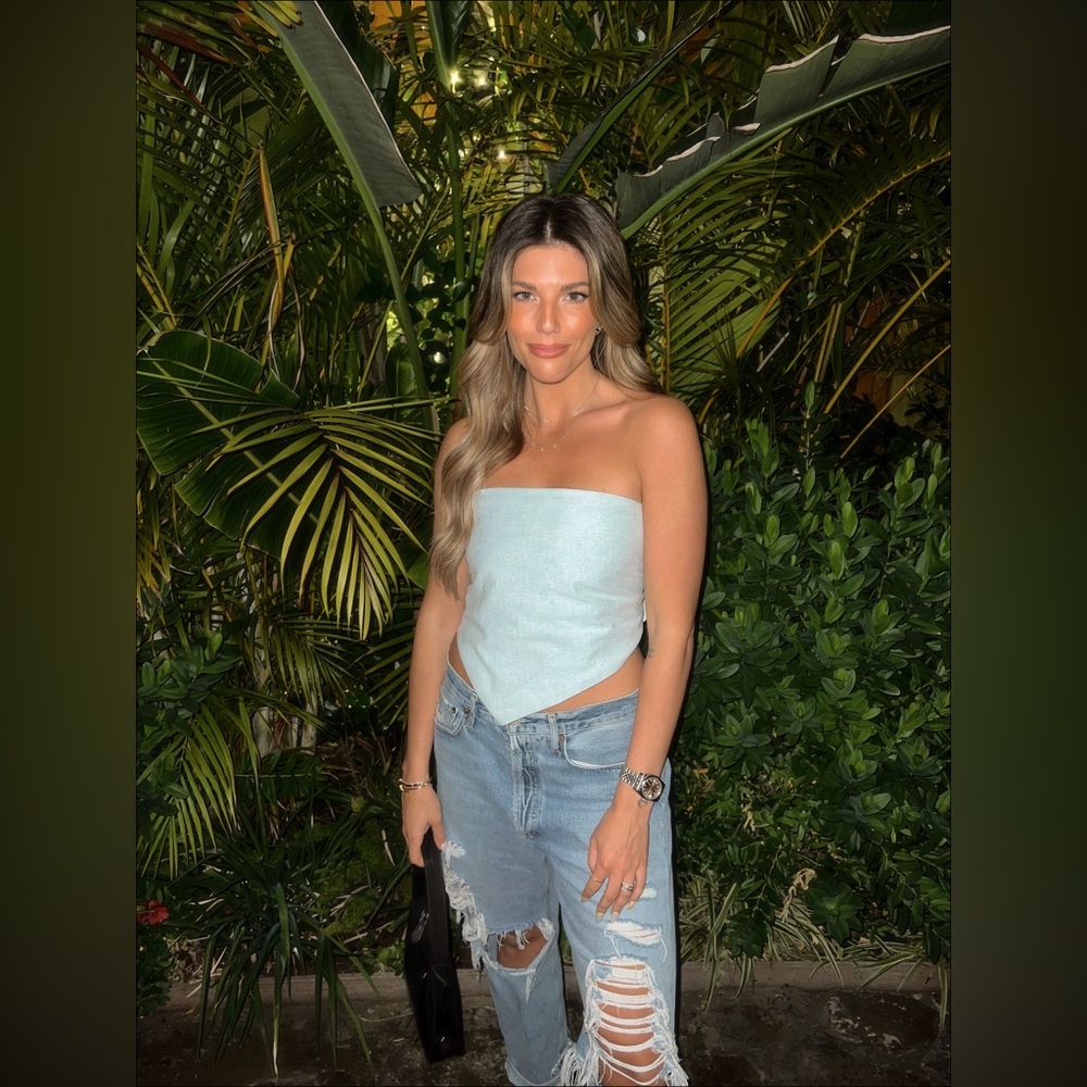 AGOLDE distressed denim